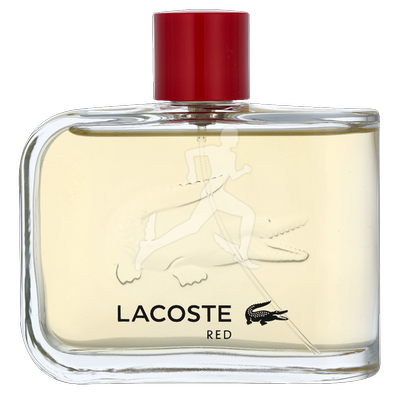 Lacoste best sale red homme