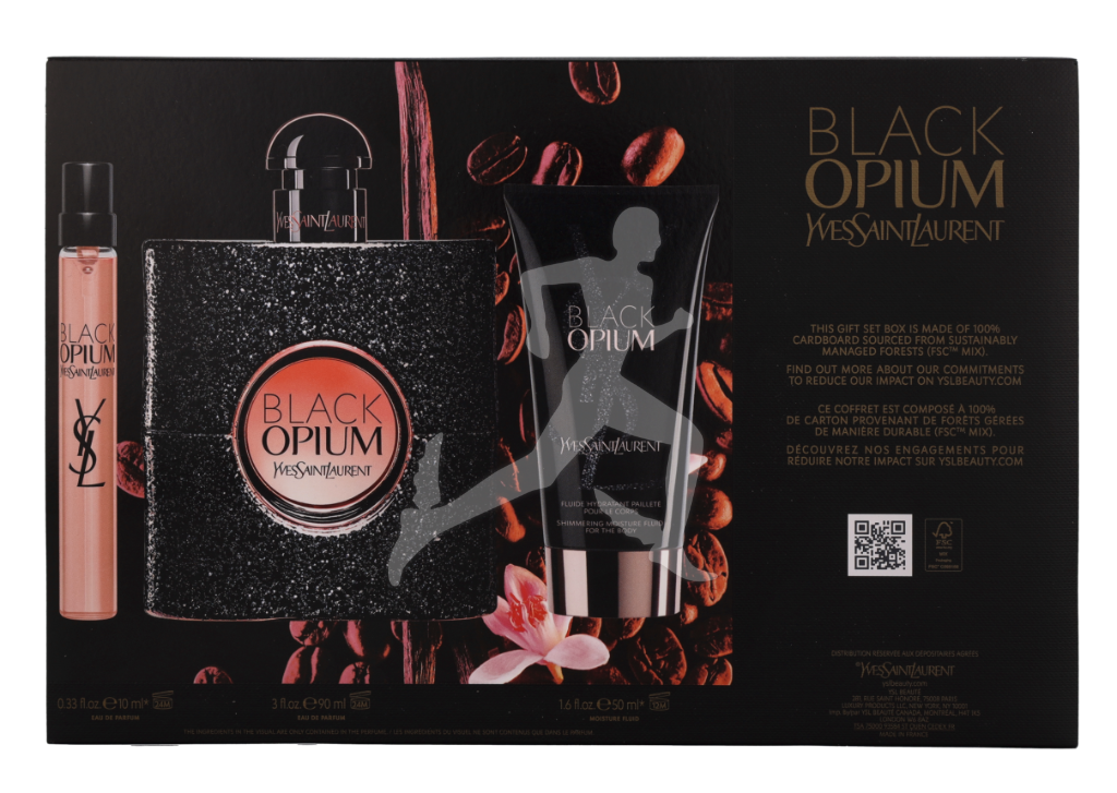 Yves Saint Laurent Black Opium Eau de Parfum Coffrets 3-Piece Set
